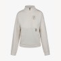 Women half zip off pitch jacket Turtle dove